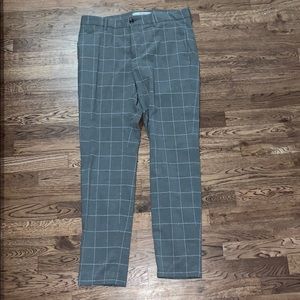 GRAY DRESS PANTS NEW MANGO